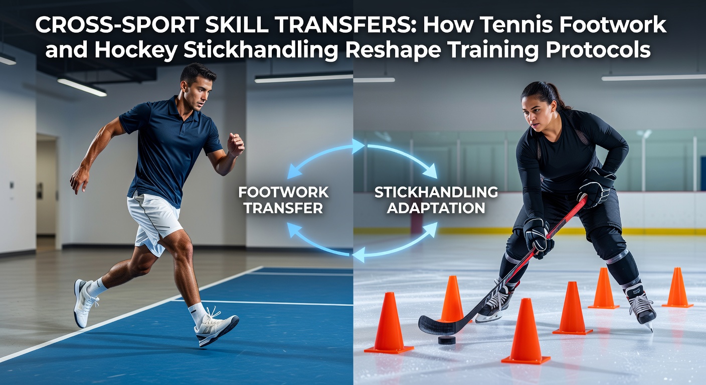 Hockey stickhandling exercises adapted for cricket net sessions with young players