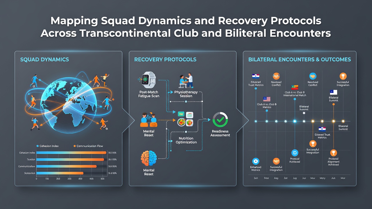 Team training session focusing on squad rotation and recovery after long-haul travel